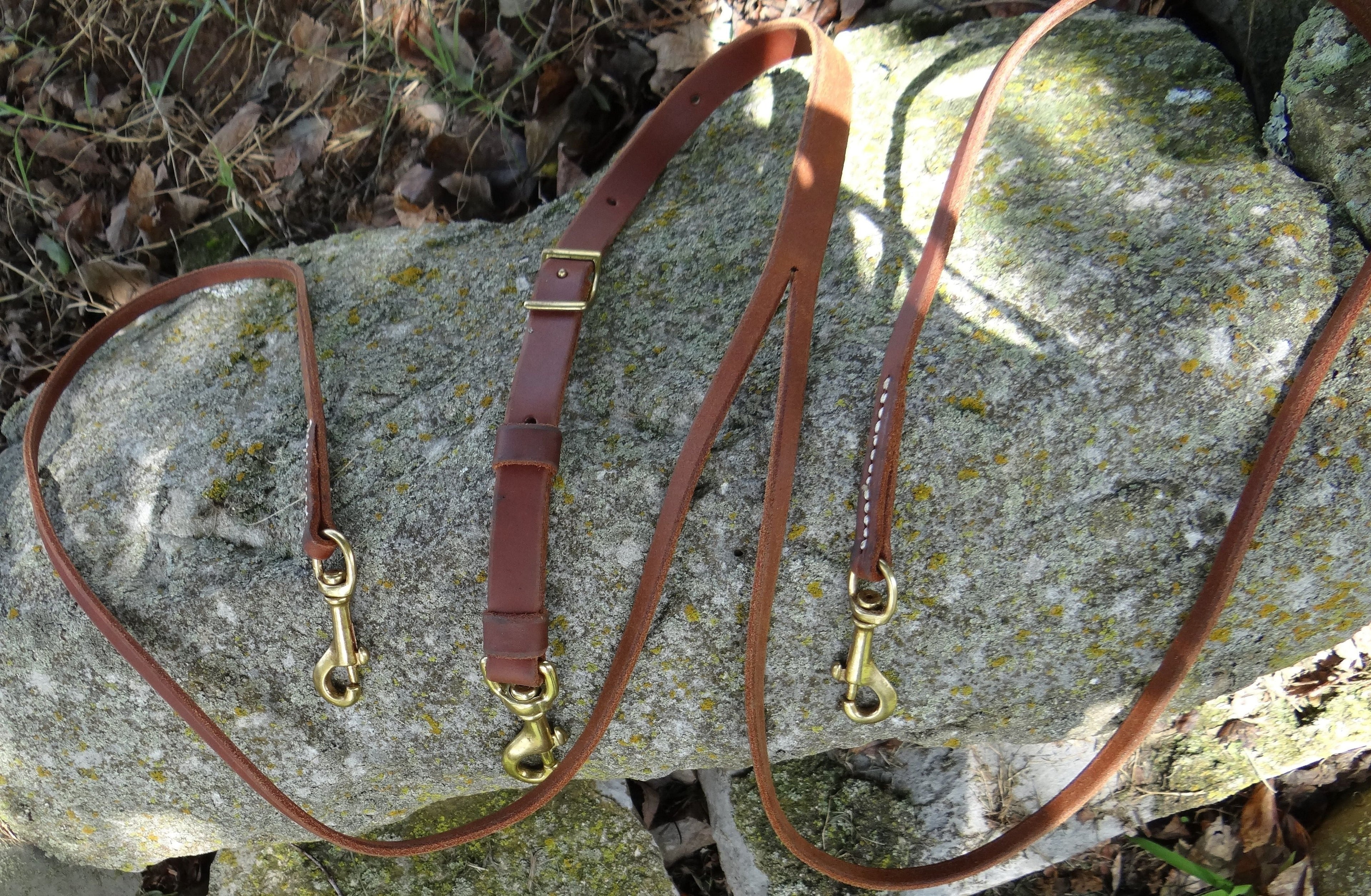 Leather German Martingale Fork