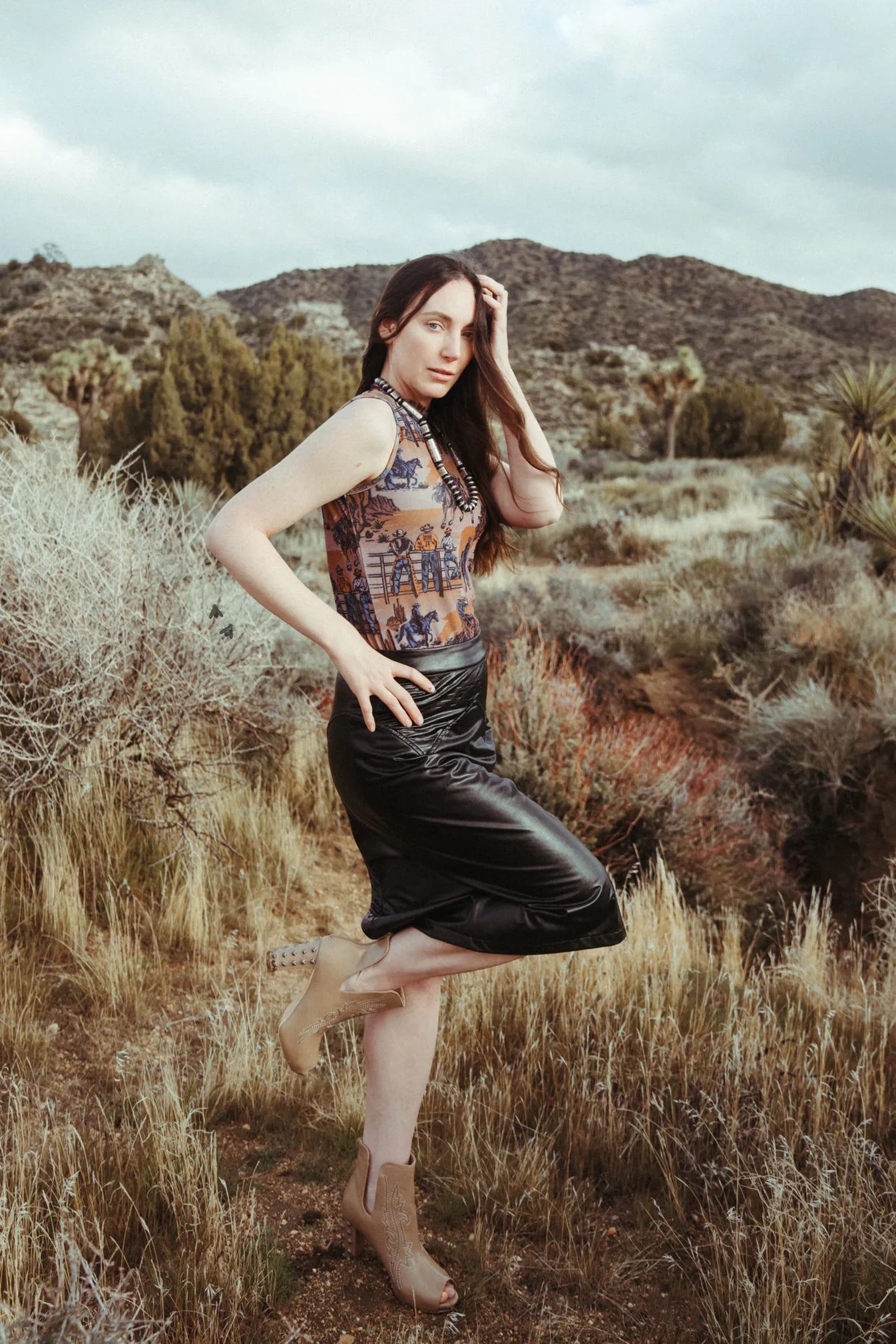 HIGH DEMAND RIVER ROCK HEELS