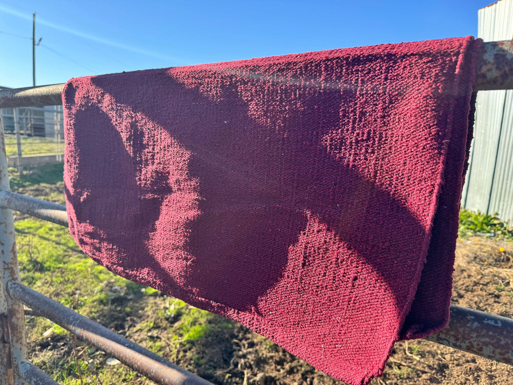 Cotton Blend Western Woven Pad Liner