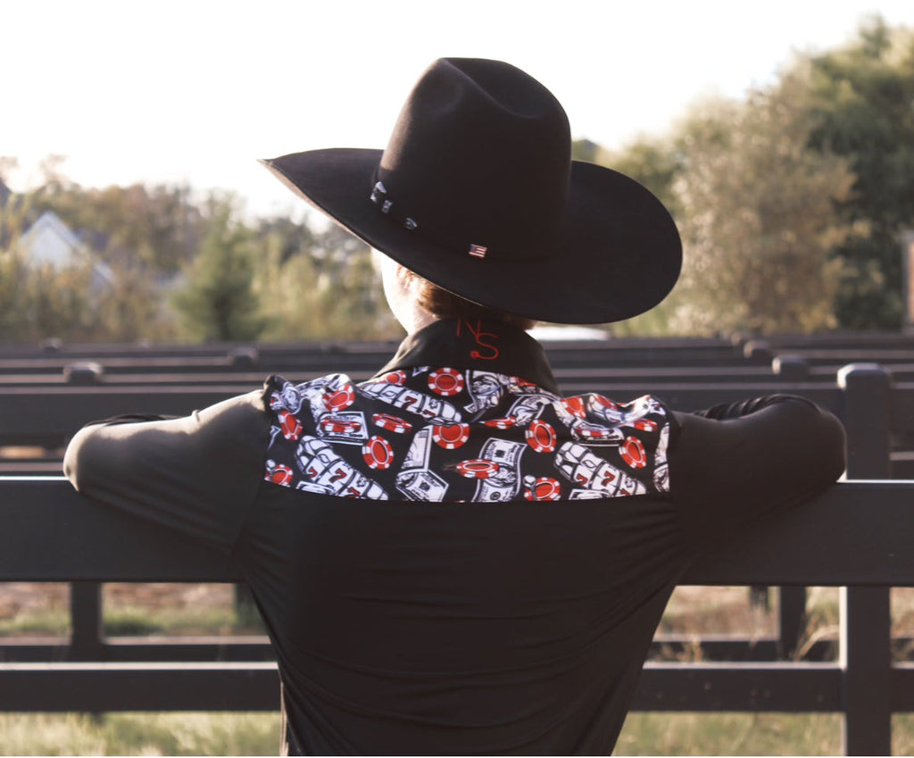 Risky Business Pearl Snap Men's Rodeo Shirt