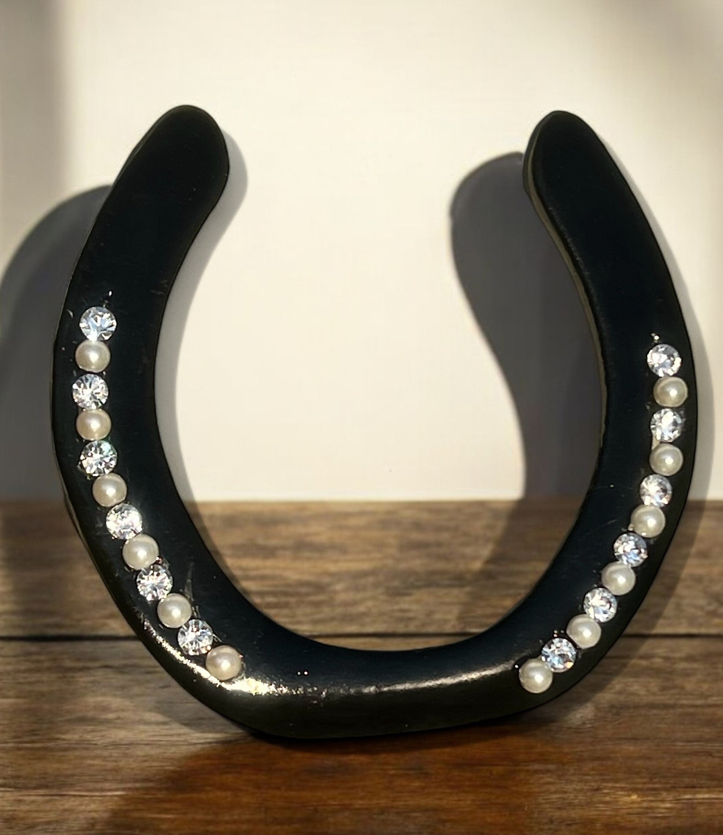 Bejeweled Horseshoe Photo Frames