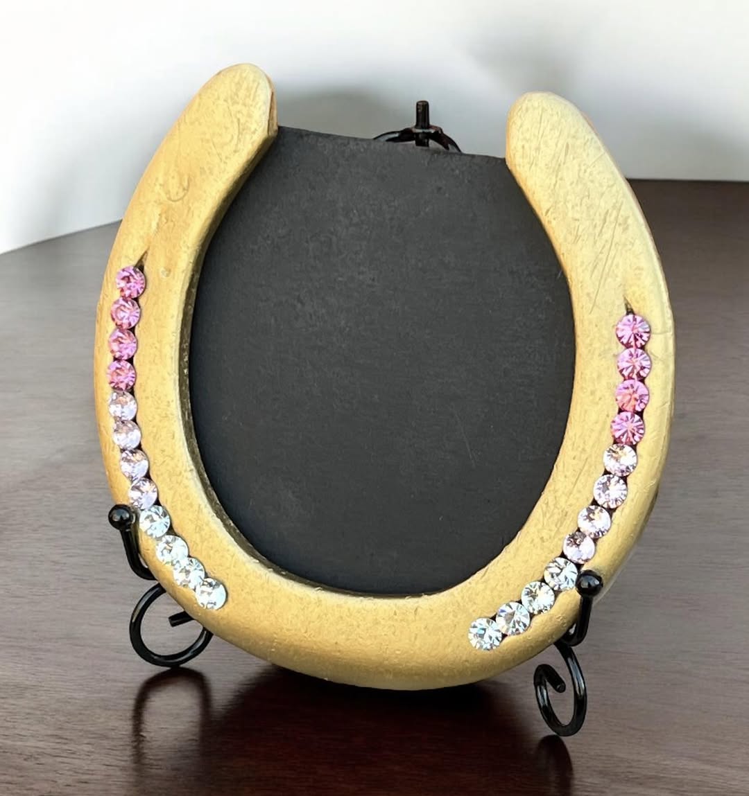 Bejeweled Horseshoe Photo Frames
