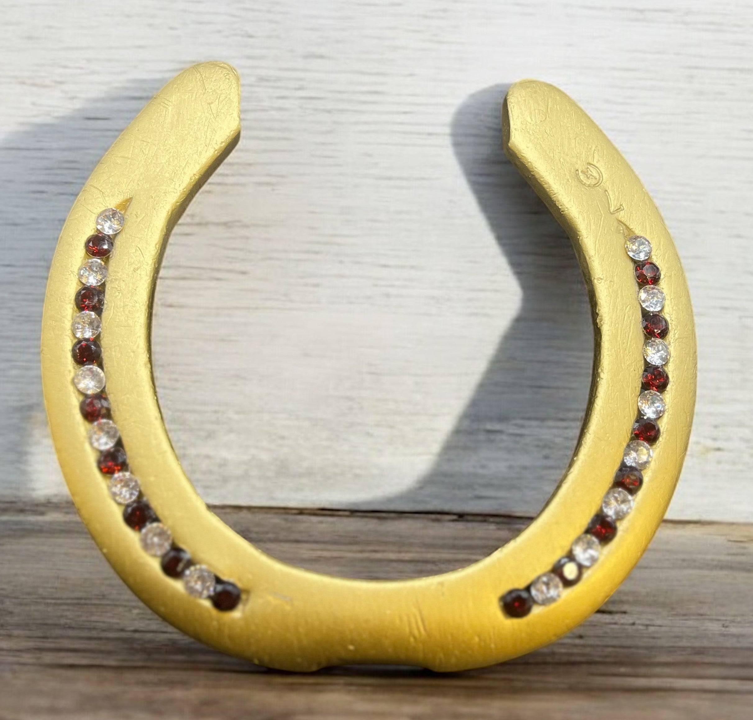 Bejeweled Horseshoe Photo Frames