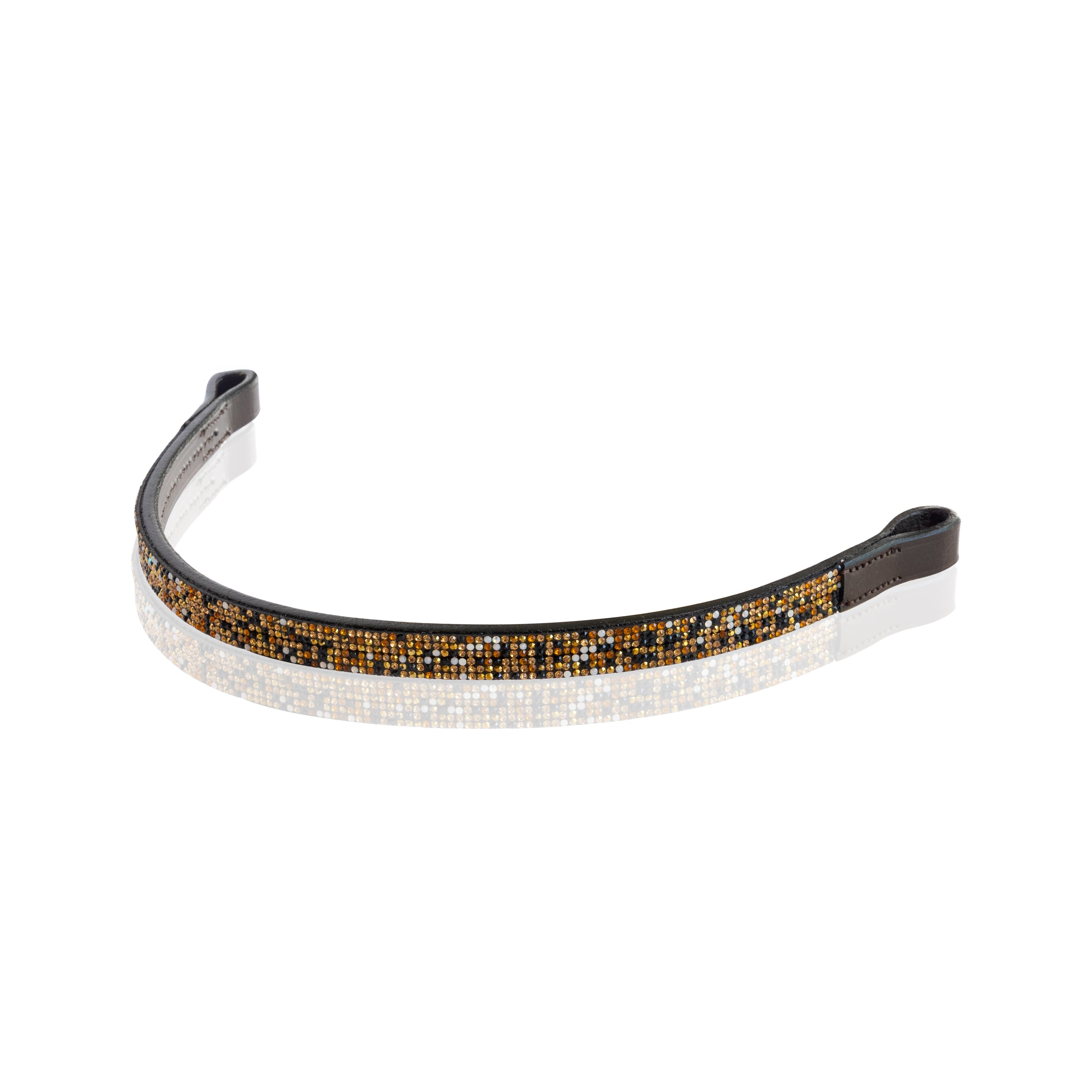 Golden Checker Board Browband
