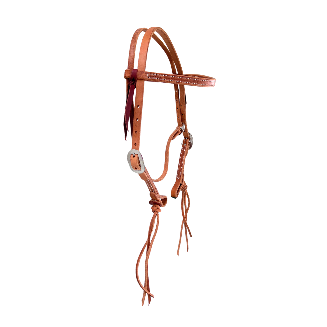 AJ Tack Rattlesnake Straight Headstall