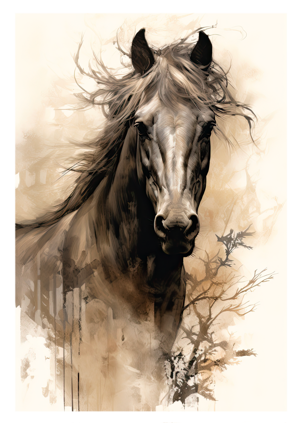 Mare Greeting Card