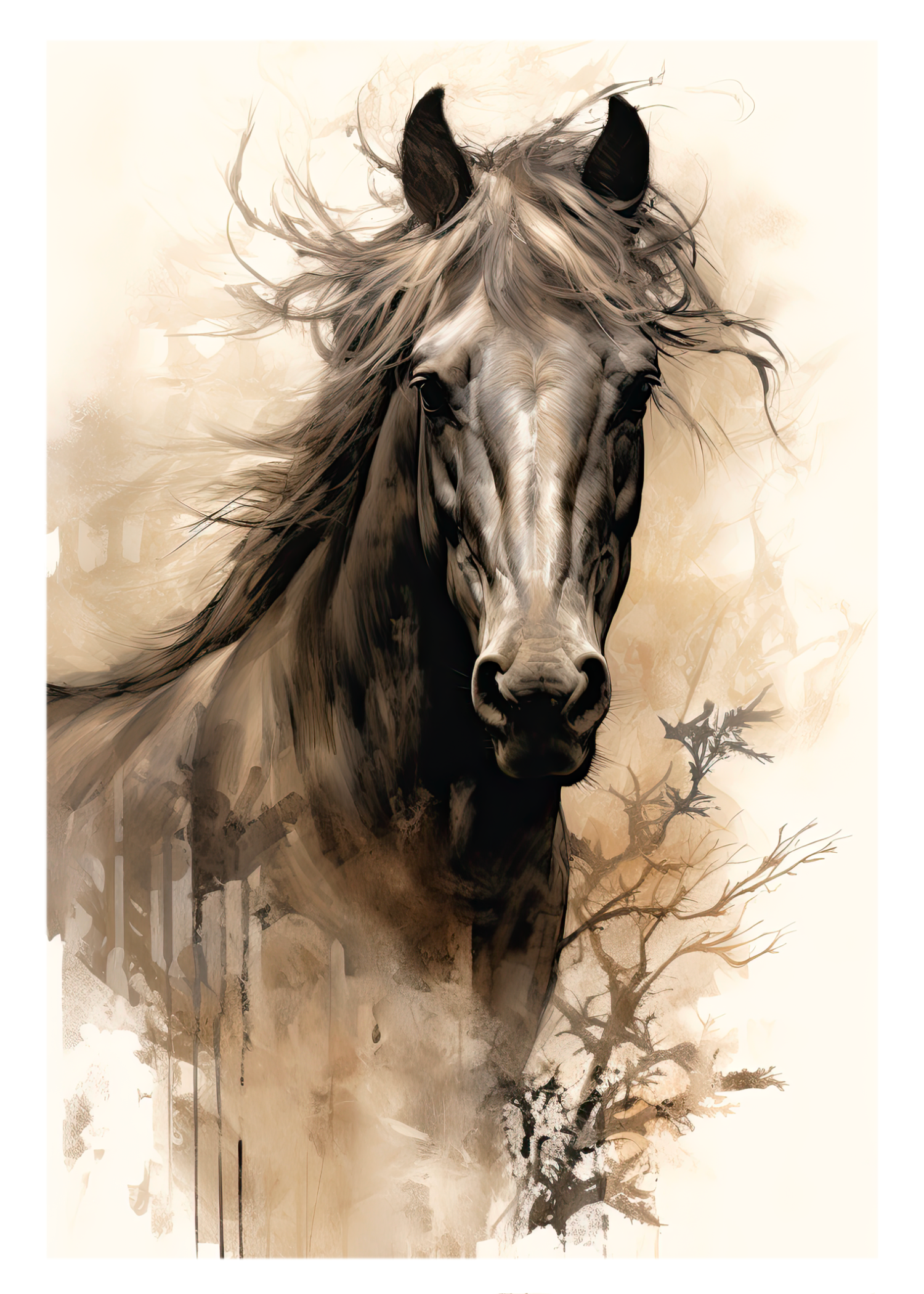 Mare Greeting Card