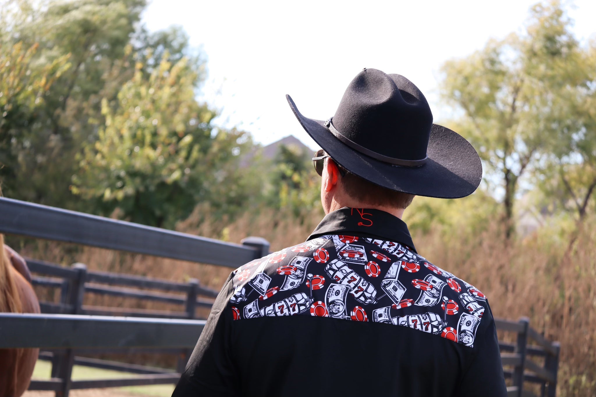 Risky Business Pearl Snap Men's Rodeo Shirt
