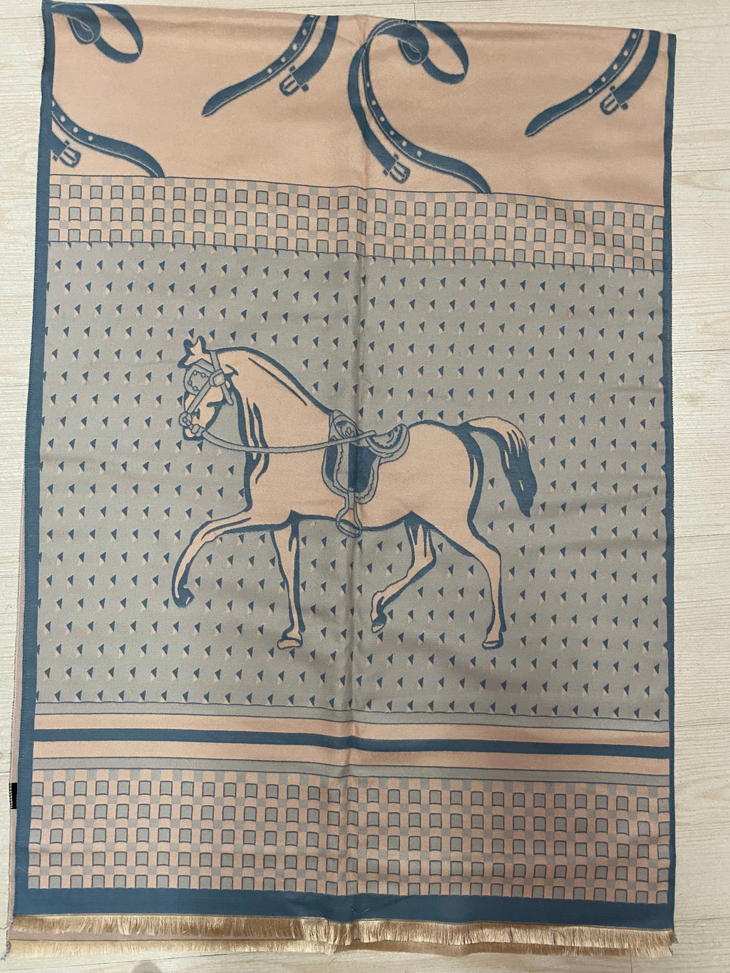 Equestrian Harness Bit Wrap/Scarf