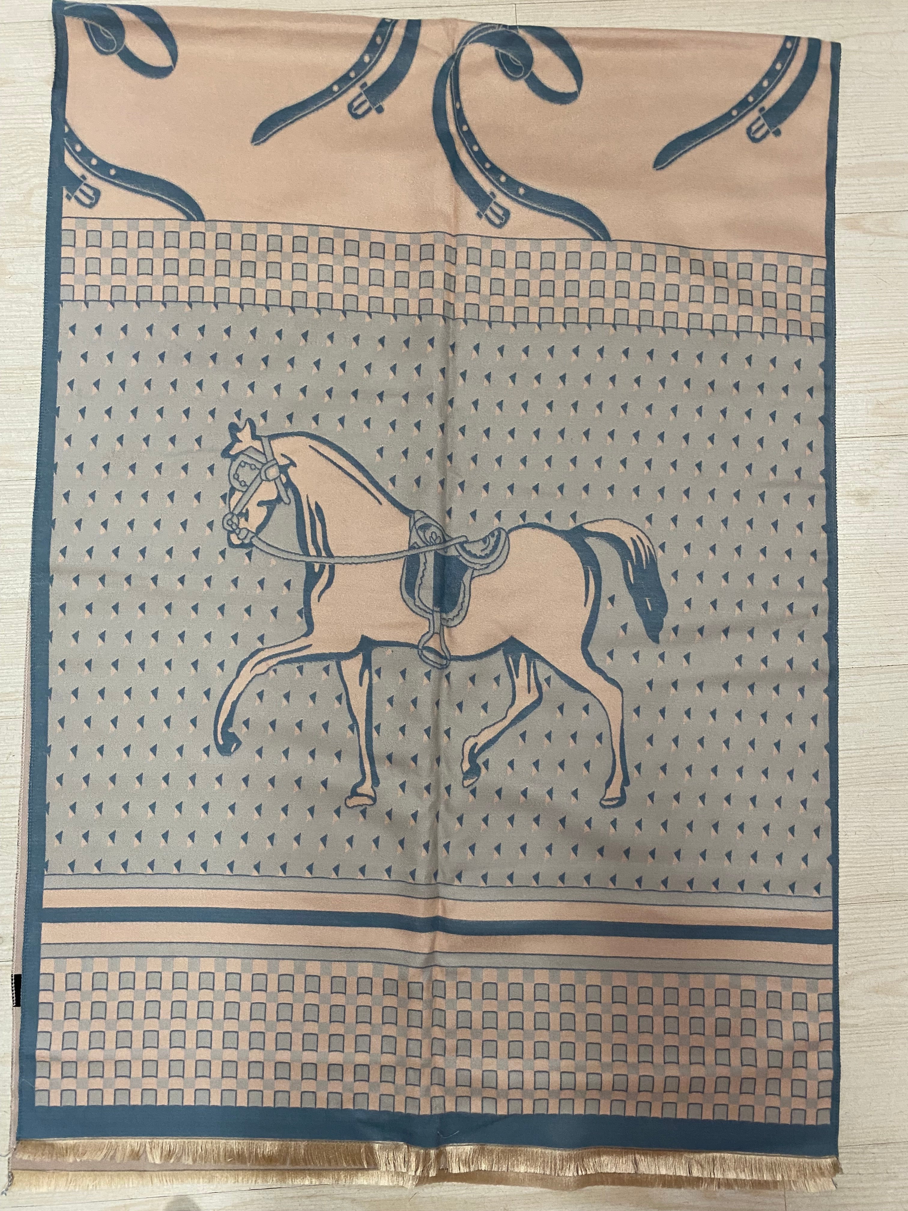 Equestrian Harness Bit Wrap/Scarf