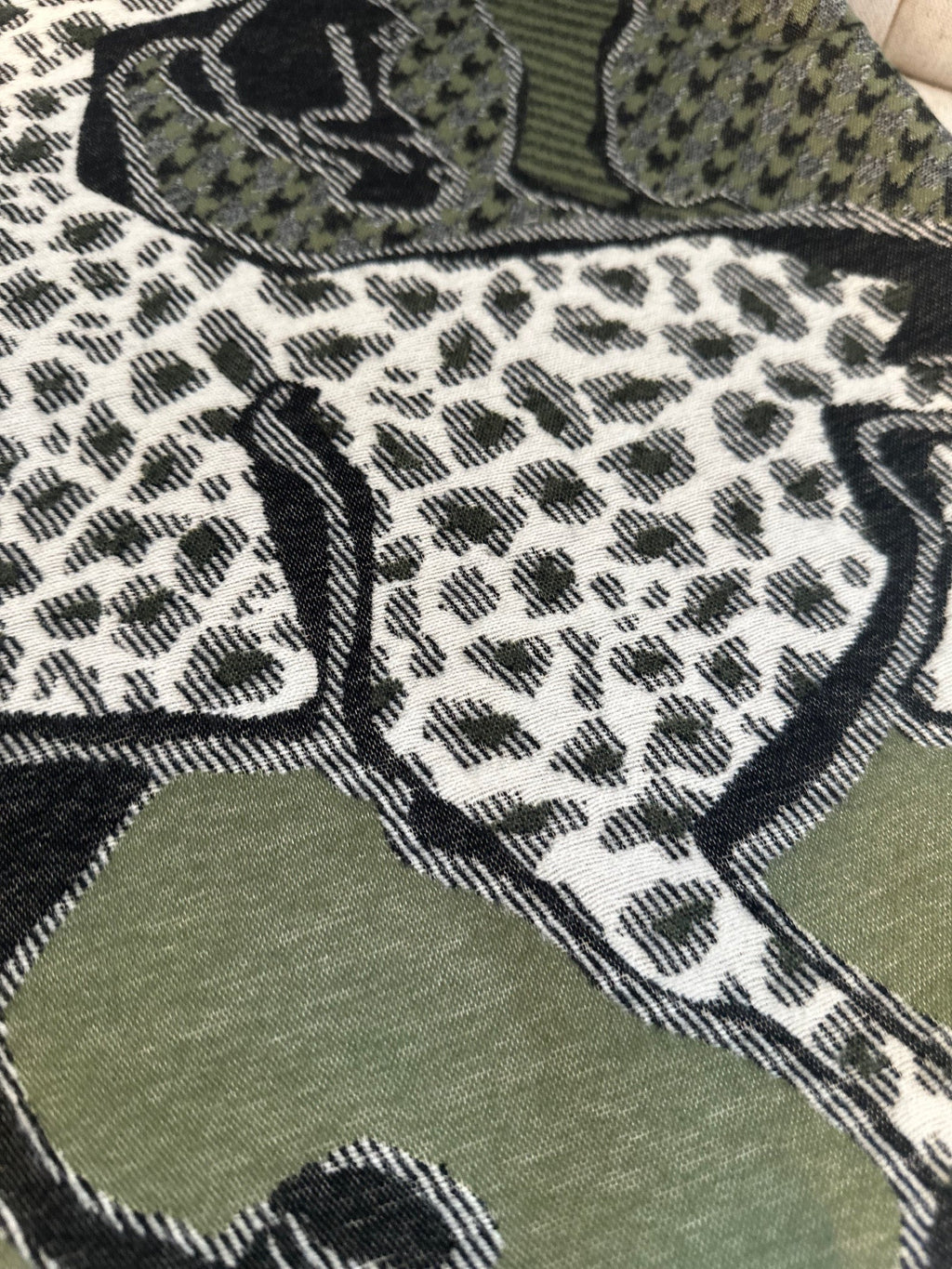 Olive Horse Wrap/Scarf