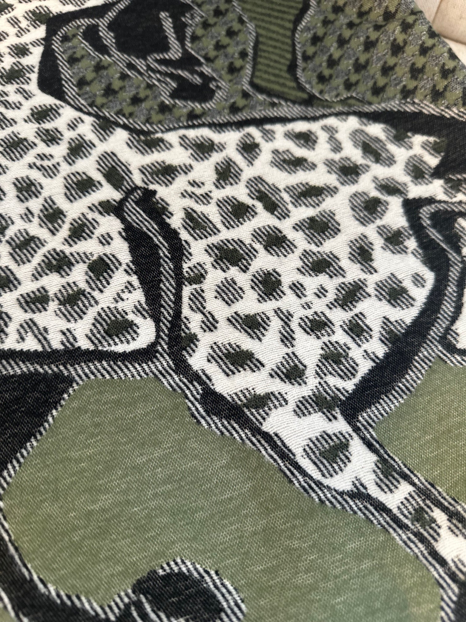 Olive Horse Wrap/Scarf
