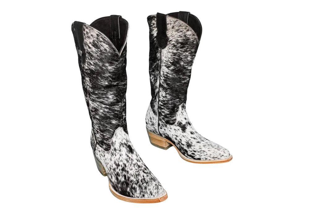 The Dakota Tall Cowhide Boots - Size 8.5 US