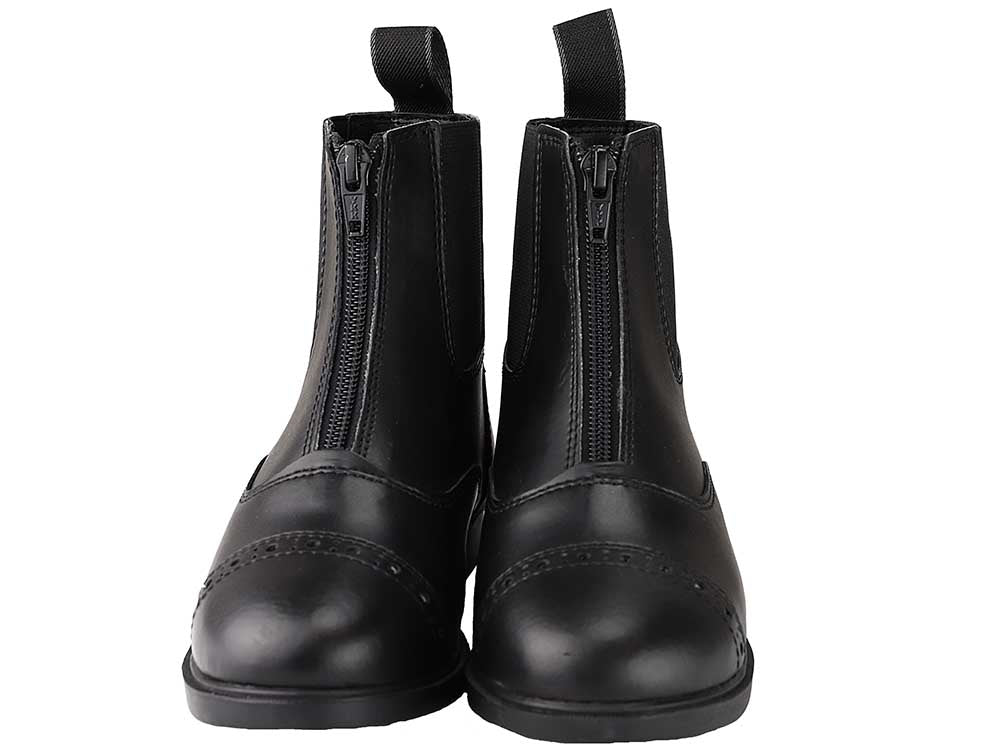 Kids' Zip Up Synthetic Paddock Boots