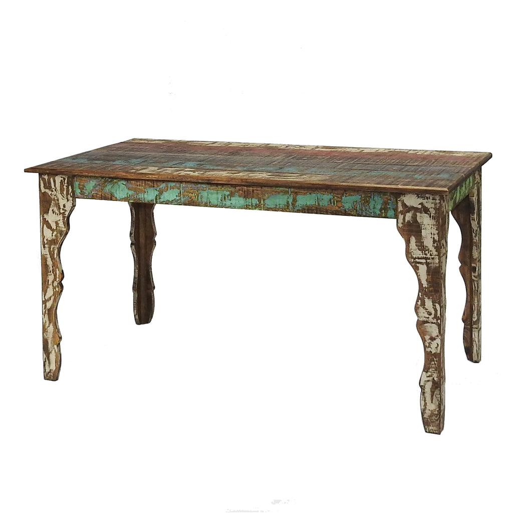 Cabana 5' Rustic Dining Table and 4 Cabana Rustic Chair