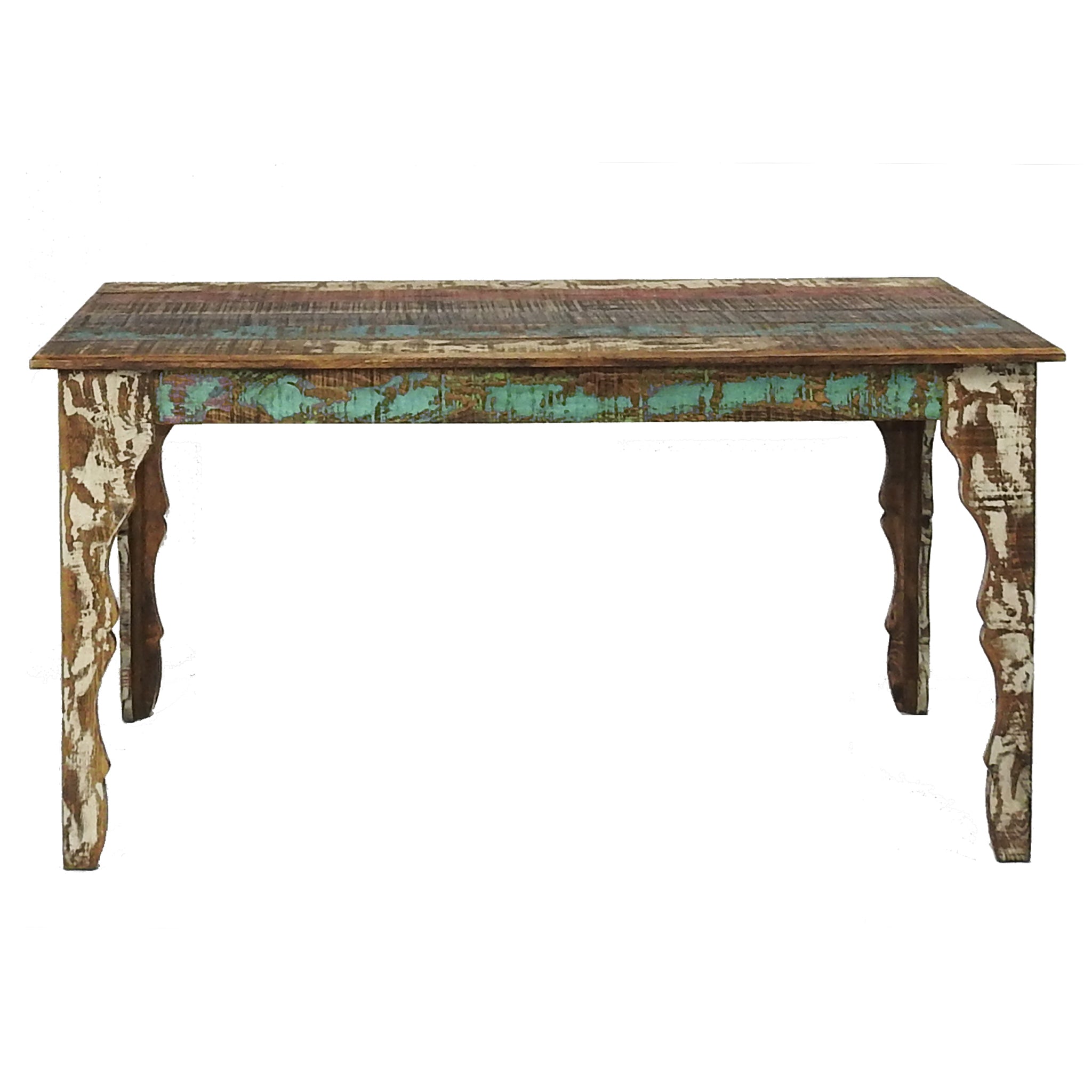 Cabana 5' Rustic Dining Table and 4 Cabana Rustic Chair