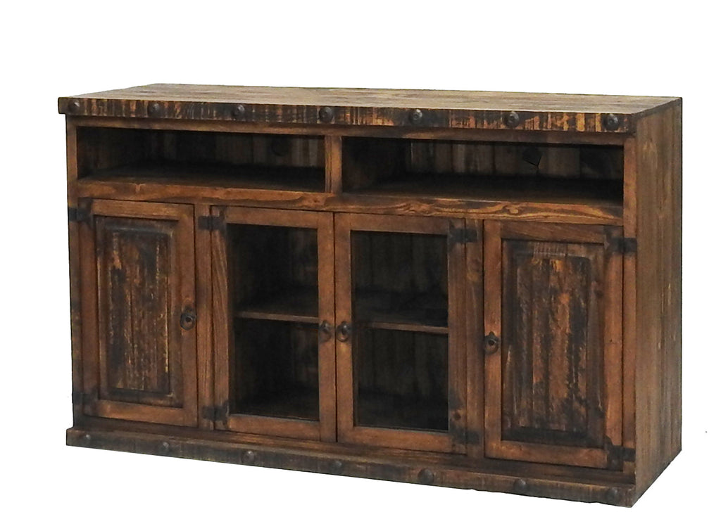 Oasis Rustic Entertainment Center 3 Pcs