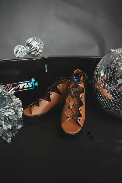 The Mettalicks Wedge Sandals