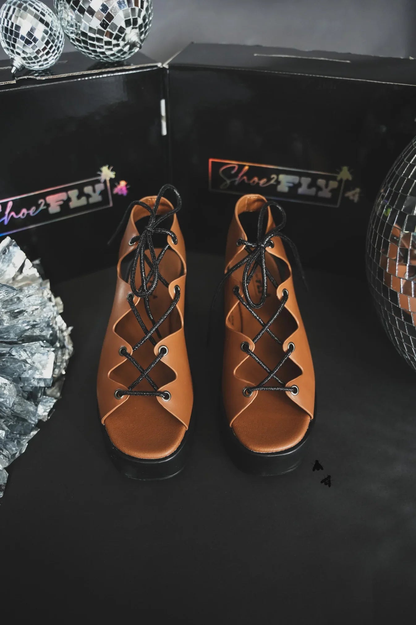 The Mettalicks Wedge Sandals
