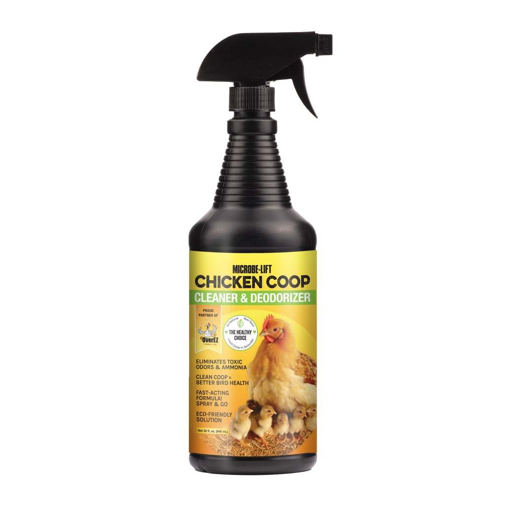 Chicken Cleaner Microbe-Lift Chicken Coop Cleaner & Deodorizer - 32 oz – Crutcher's Western