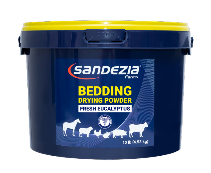 Sandezia Stable Drying Powder - Order Eliminator, Fresh Eucalyptus