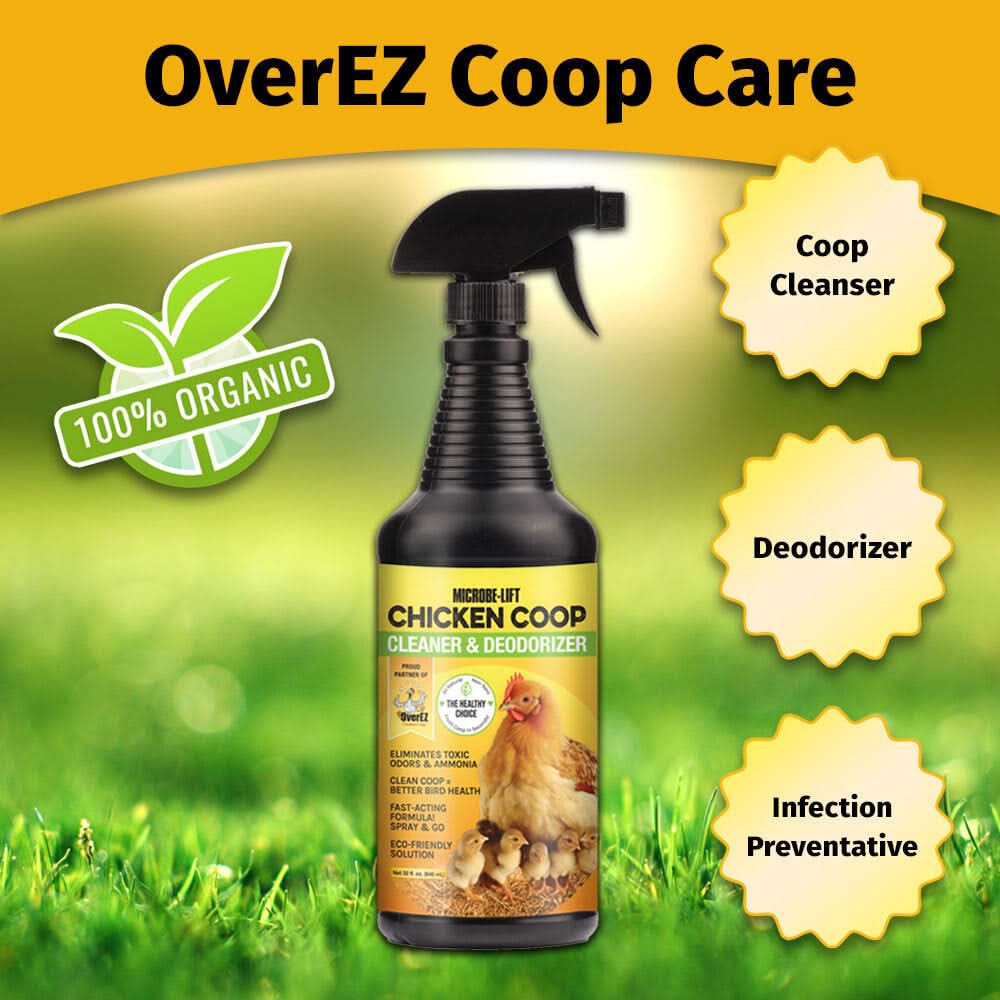 Chicken Cleaner Microbe-Lift Chicken Coop Cleaner & Deodorizer - 32 oz – Crutcher's Western