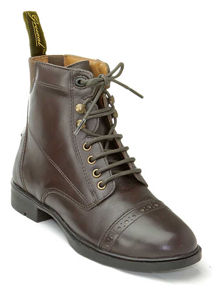 Kids' Lace-Up Leather Paddock Boots