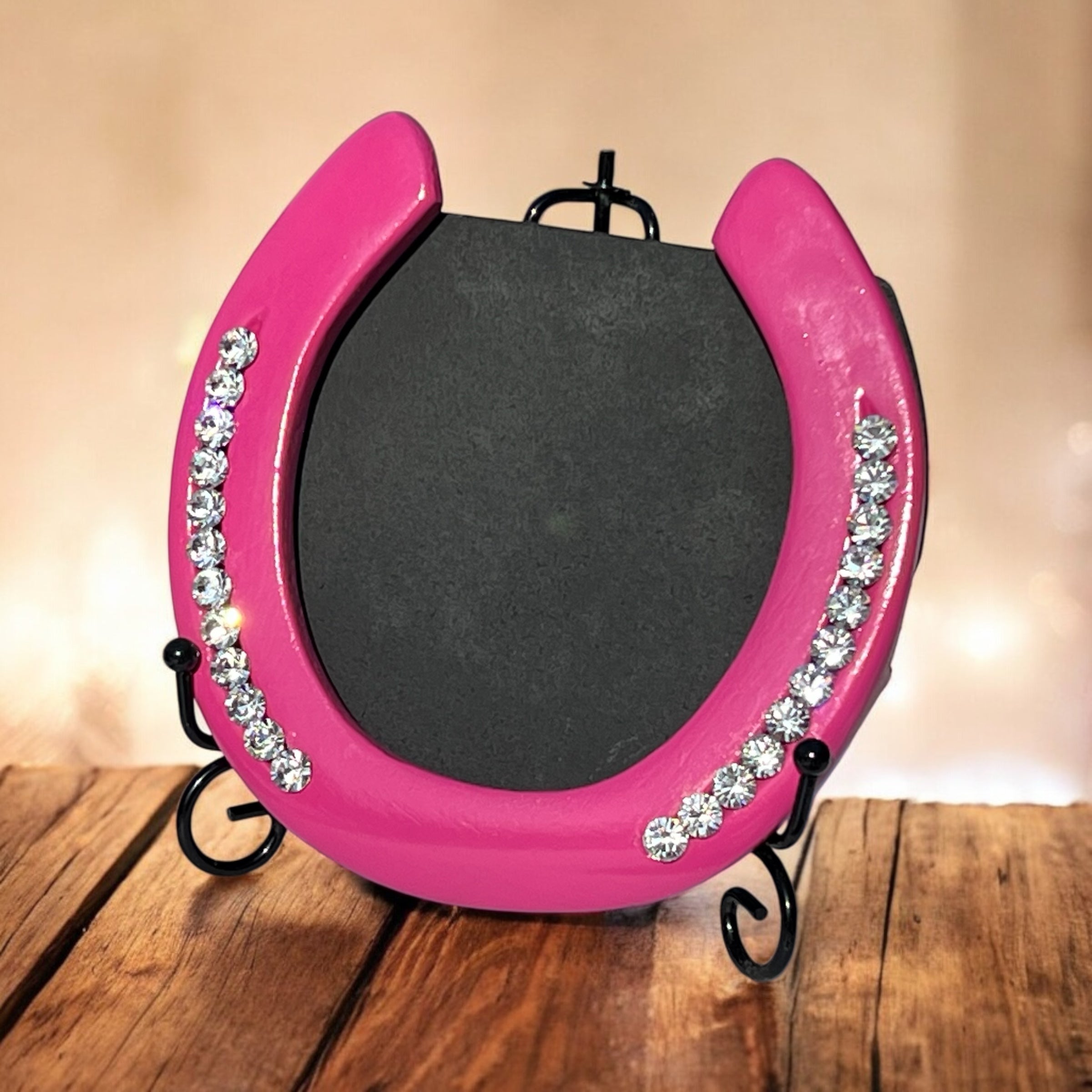 Bejeweled Horseshoe Photo Frames