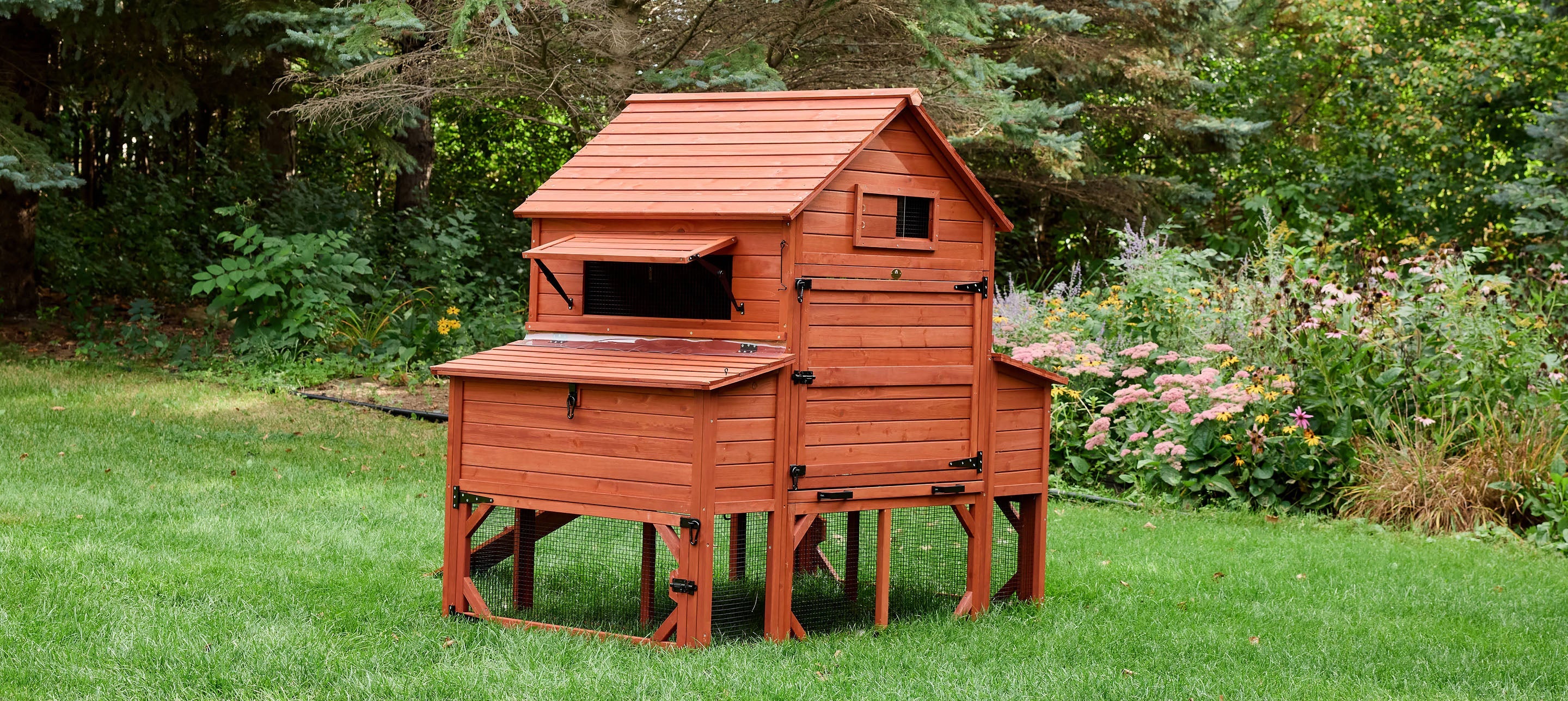 Chicken Coop for 10 Chickens - Rhode Island Homestead (Hen House Only)