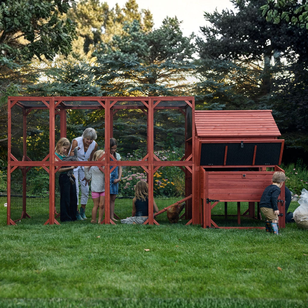 Chicken Coop for 10 Chickens - Rhode Island Homestead (Hen House Only)