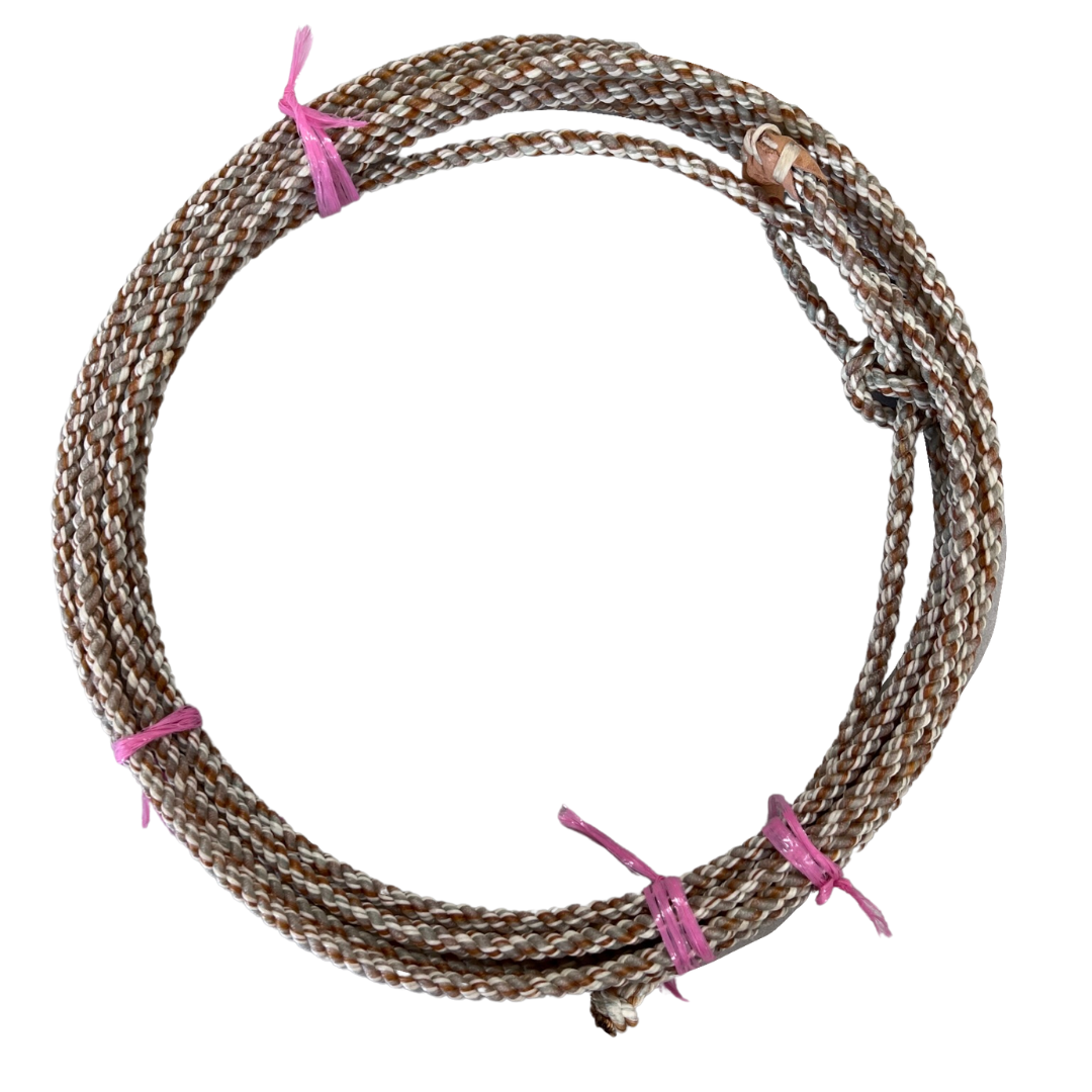 AJ Tack Waxed Nylon Kid Rope, Made in USA