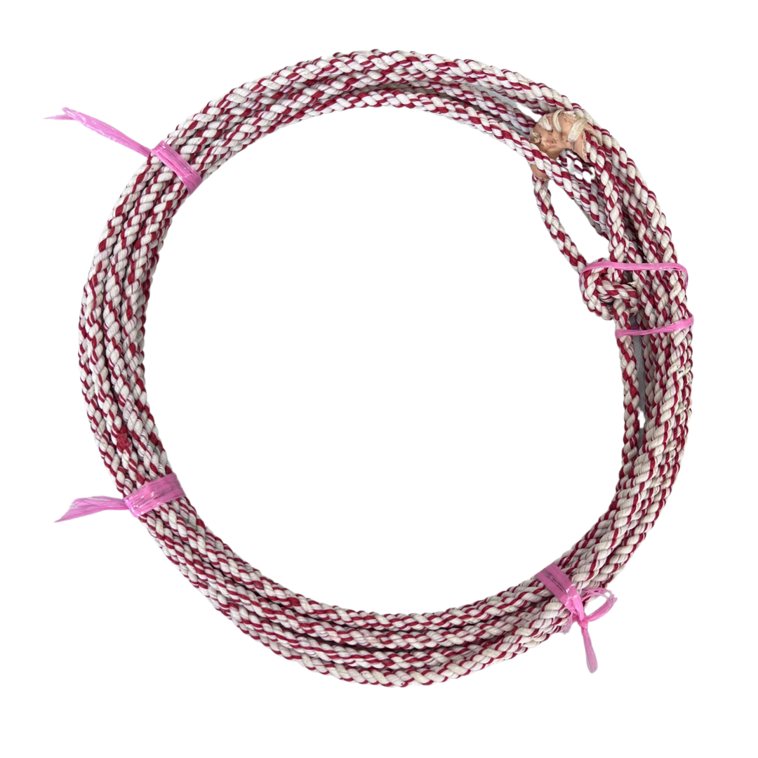 AJ Tack Waxed Nylon Kid Rope, Made in USA