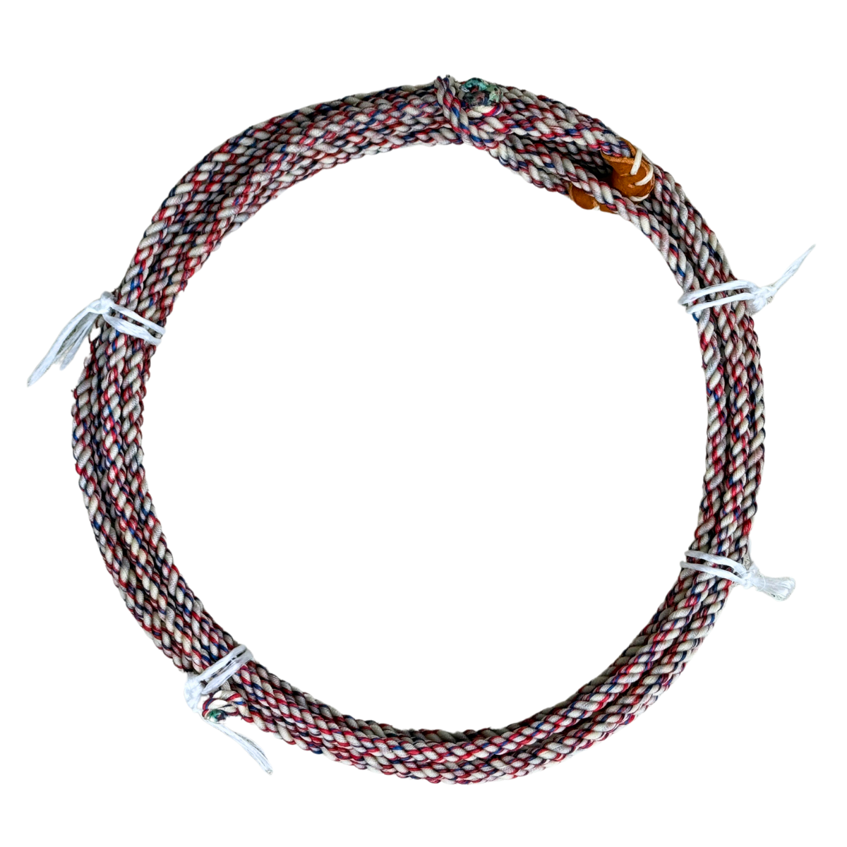 AJ Tack Waxed Nylon Kid Rope, Made in USA