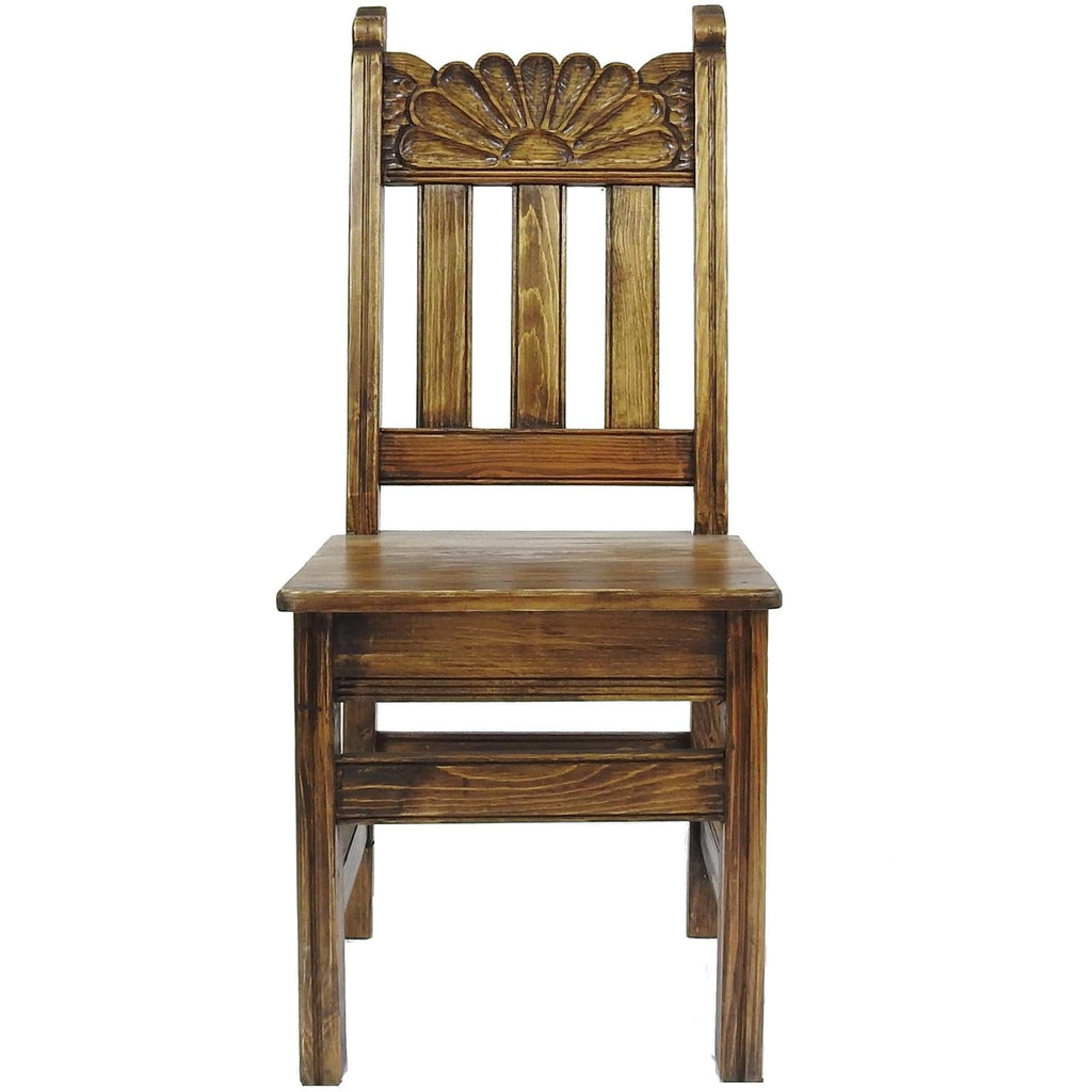 5'x5' Southwest Square Dining Table and 8 Southwest Brown Chair