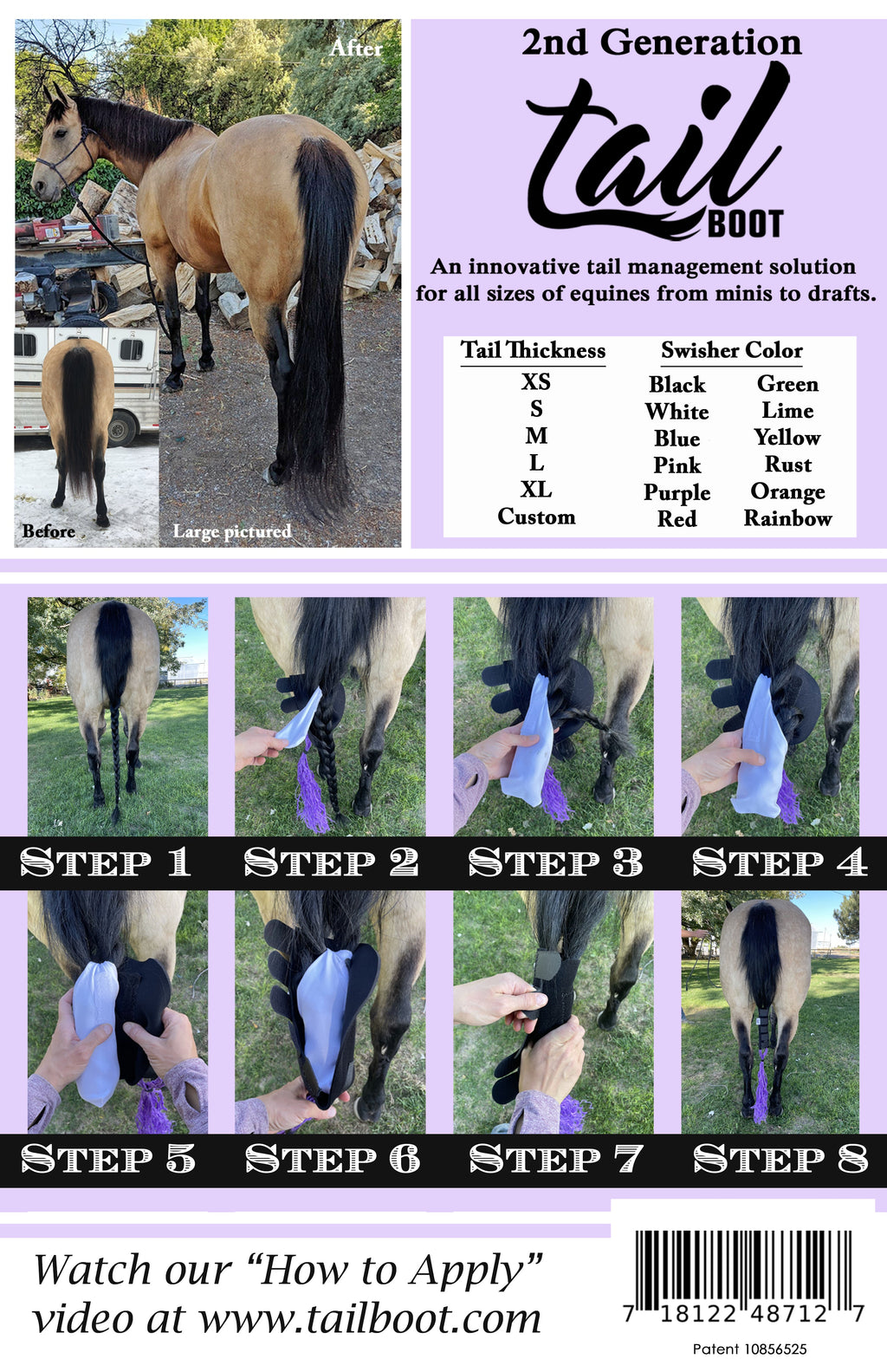 The Tail Boot (Tail Bag Alternative)