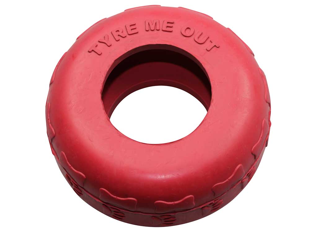 Tyre Me Out Dog Toy