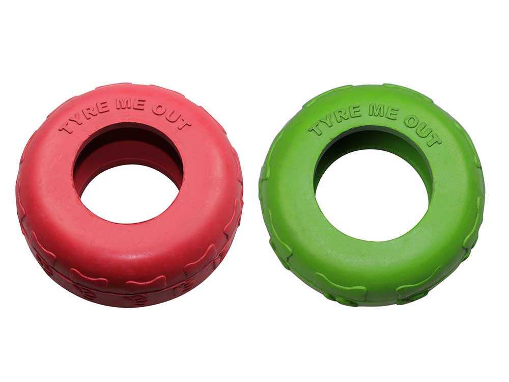 Tyre Me Out Dog Toy