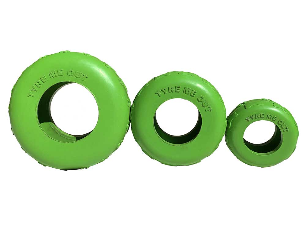 Tyre Me Out Dog Toy