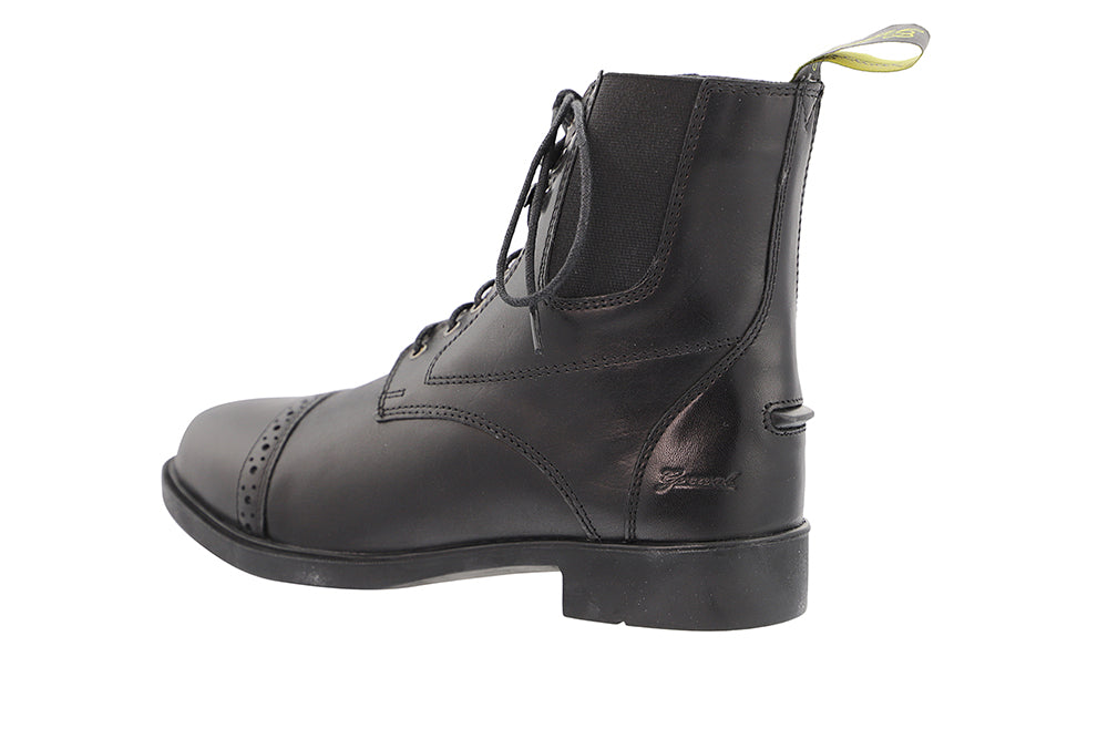Lace-Up Synthetic Leather Women's Paddock Boots