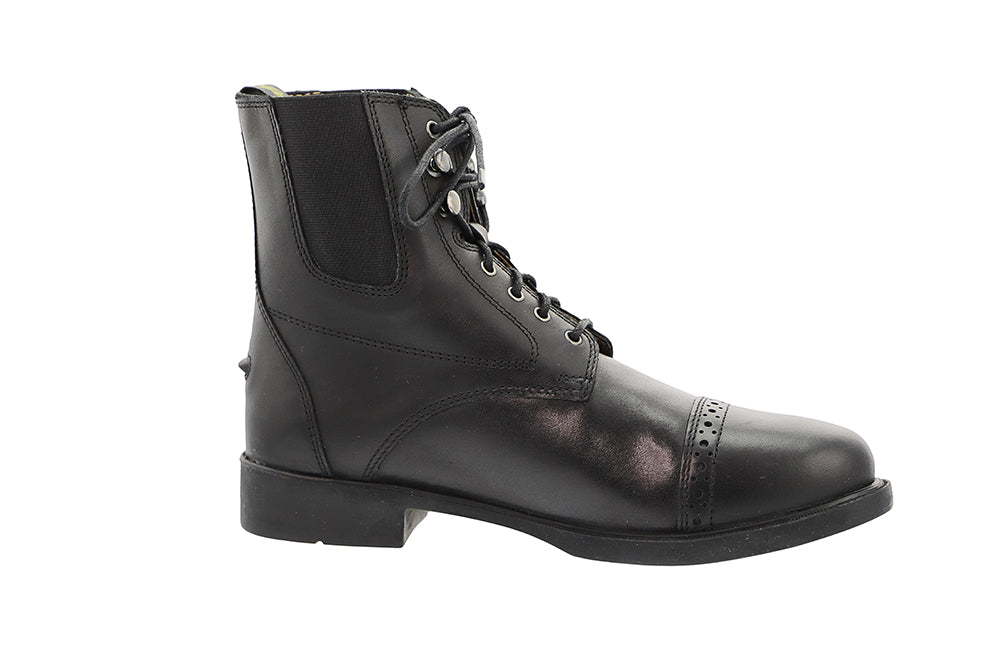Lace-Up Synthetic Leather Women's Paddock Boots