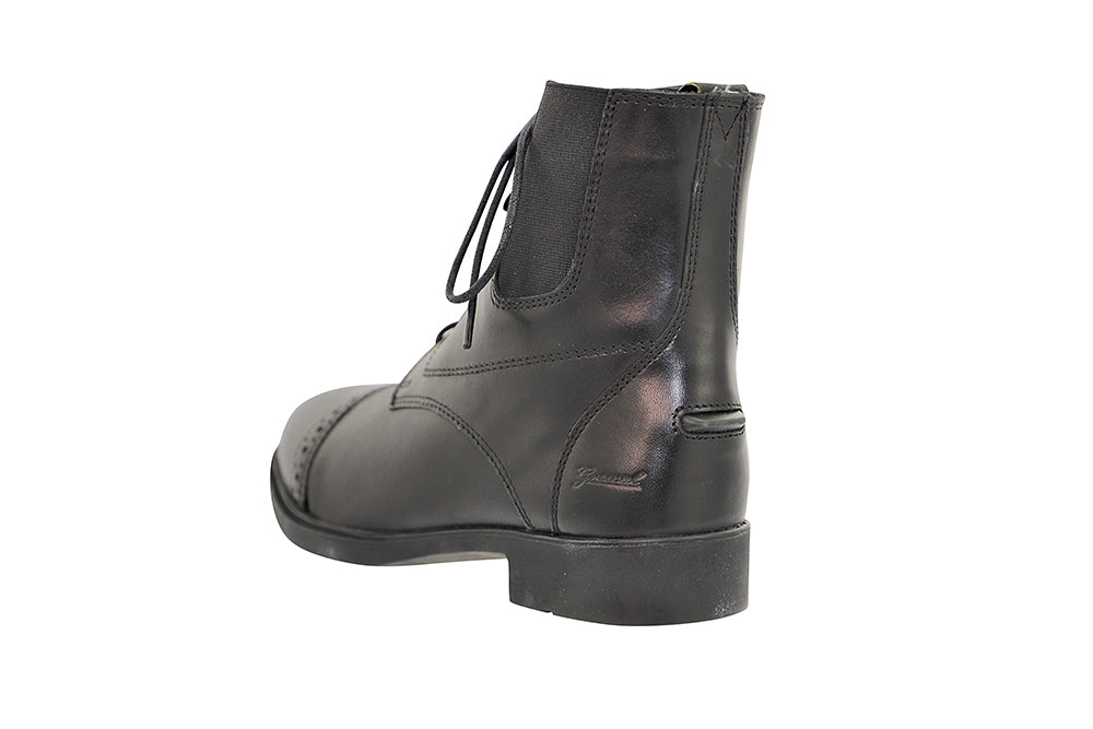Lace-Up Synthetic Leather Women's Paddock Boots