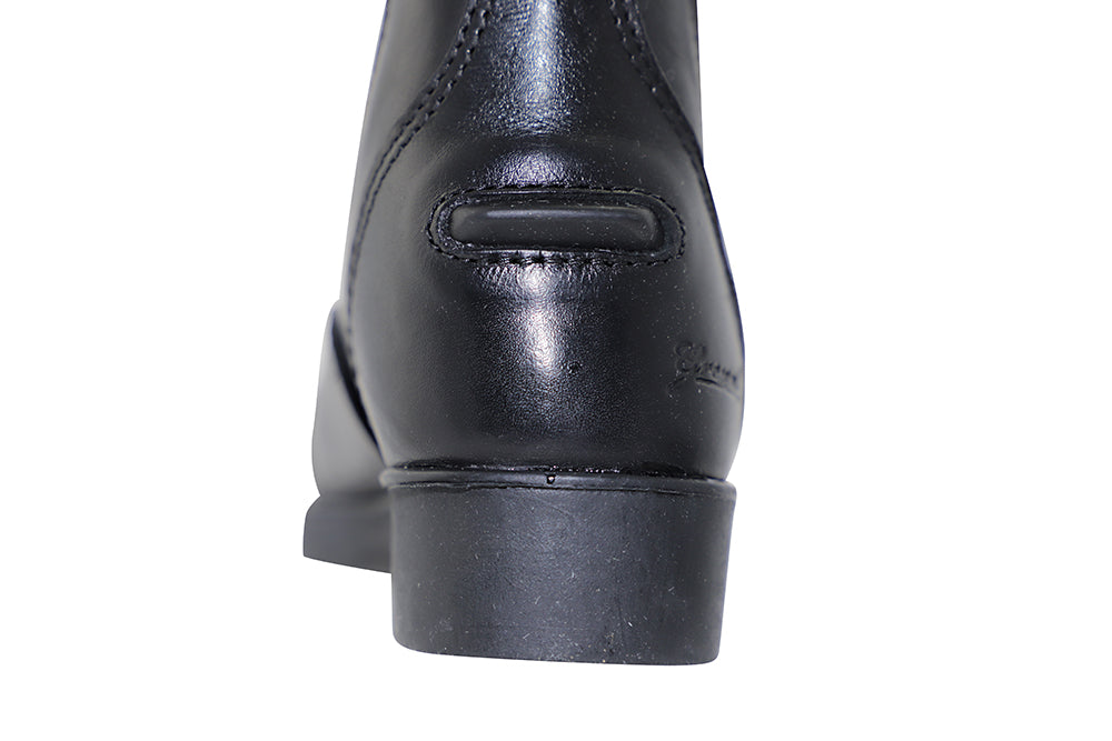 Zip-Up Synthetic Leather Women's Paddock Boots