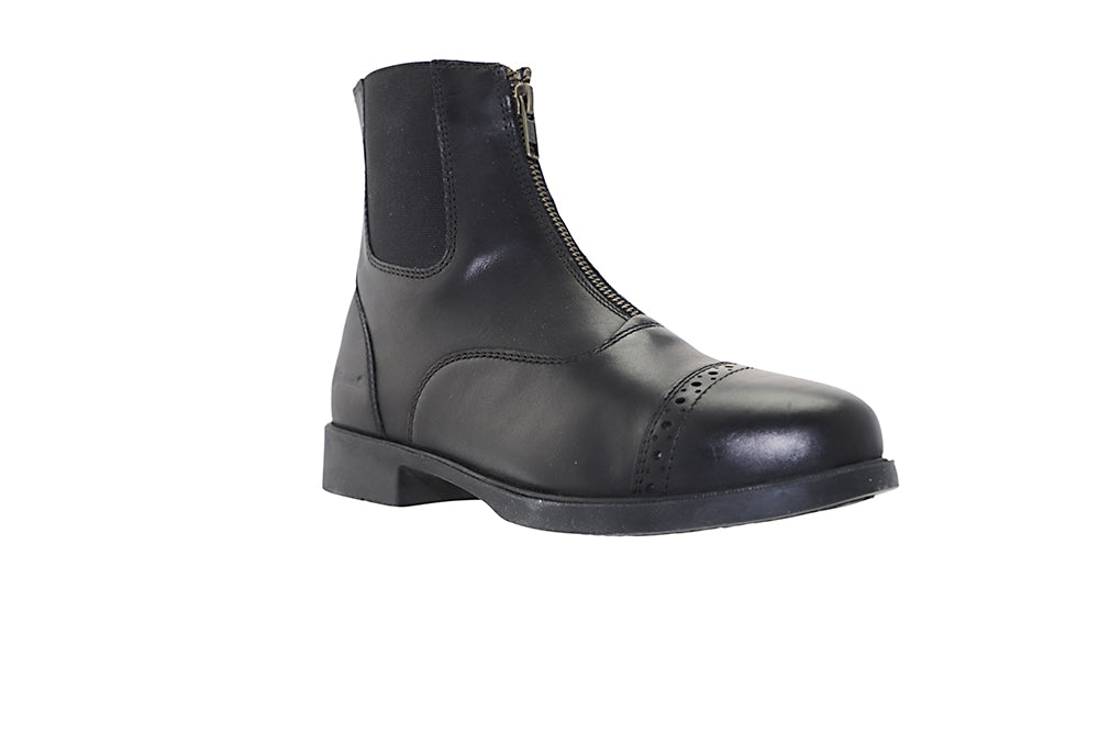 Zip-Up Leather Women's Paddock Boots