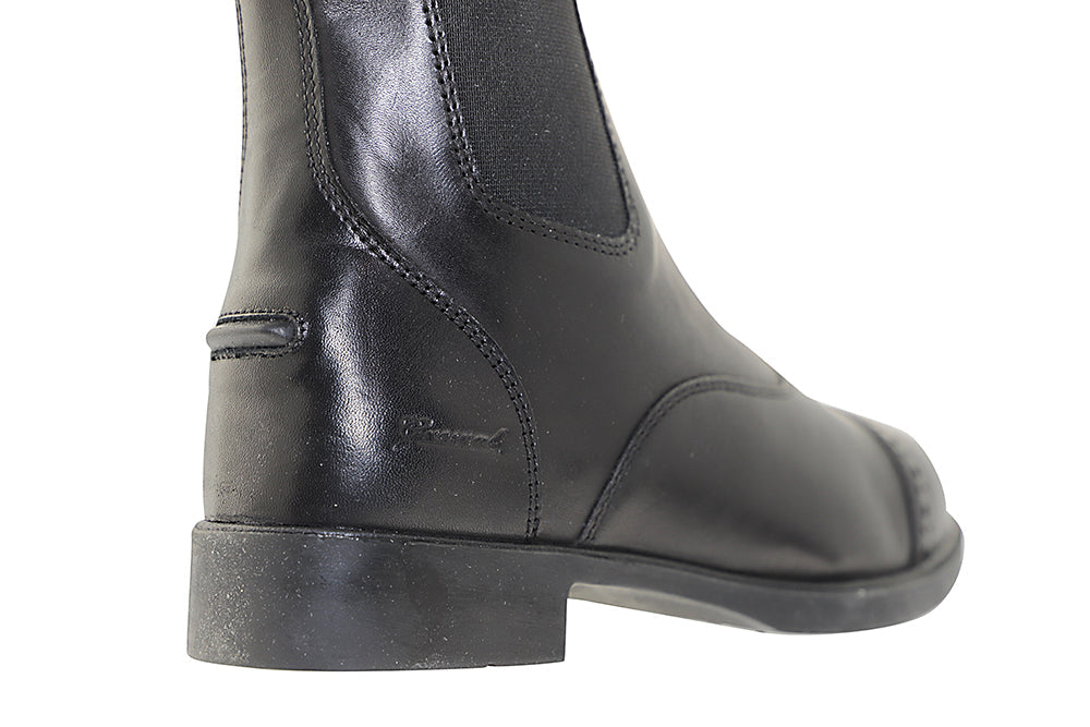 Zip-Up Synthetic Leather Women's Paddock Boots