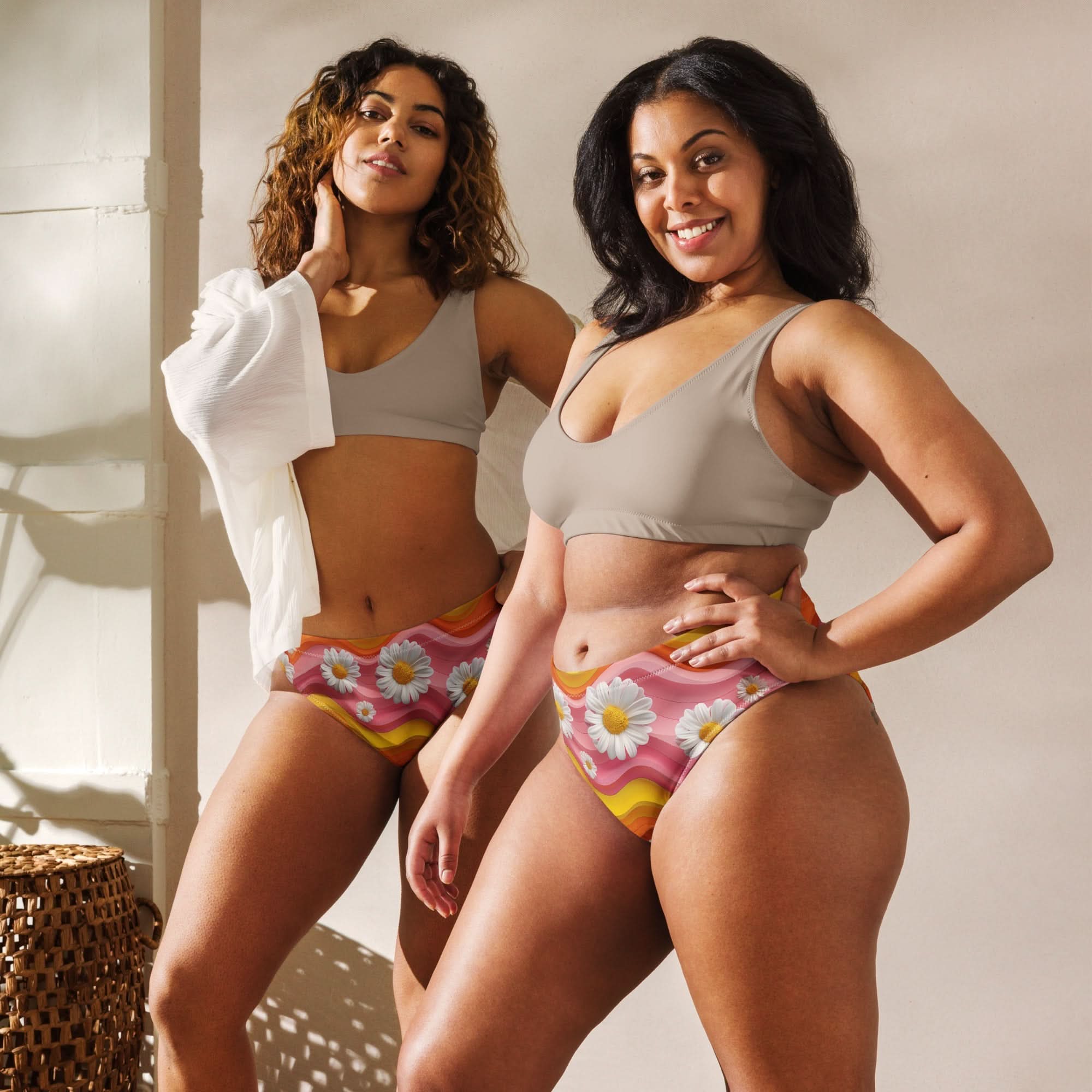Yeehaw Groovy Floral Bikini Bottom