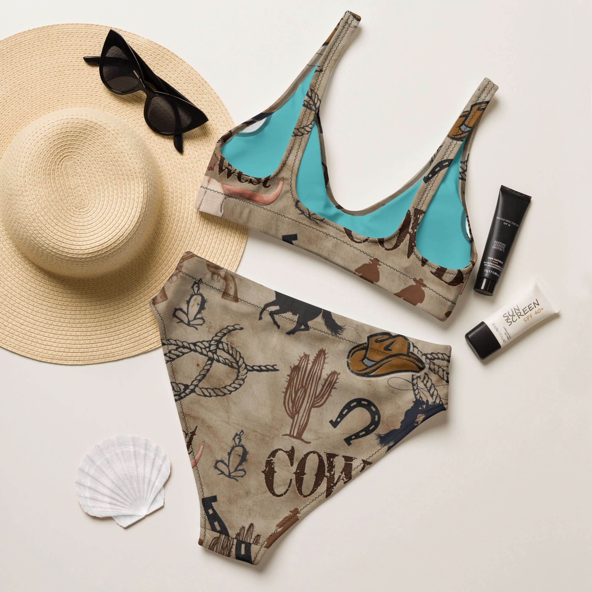 Yeehaw Ol' Cowboy Bikini