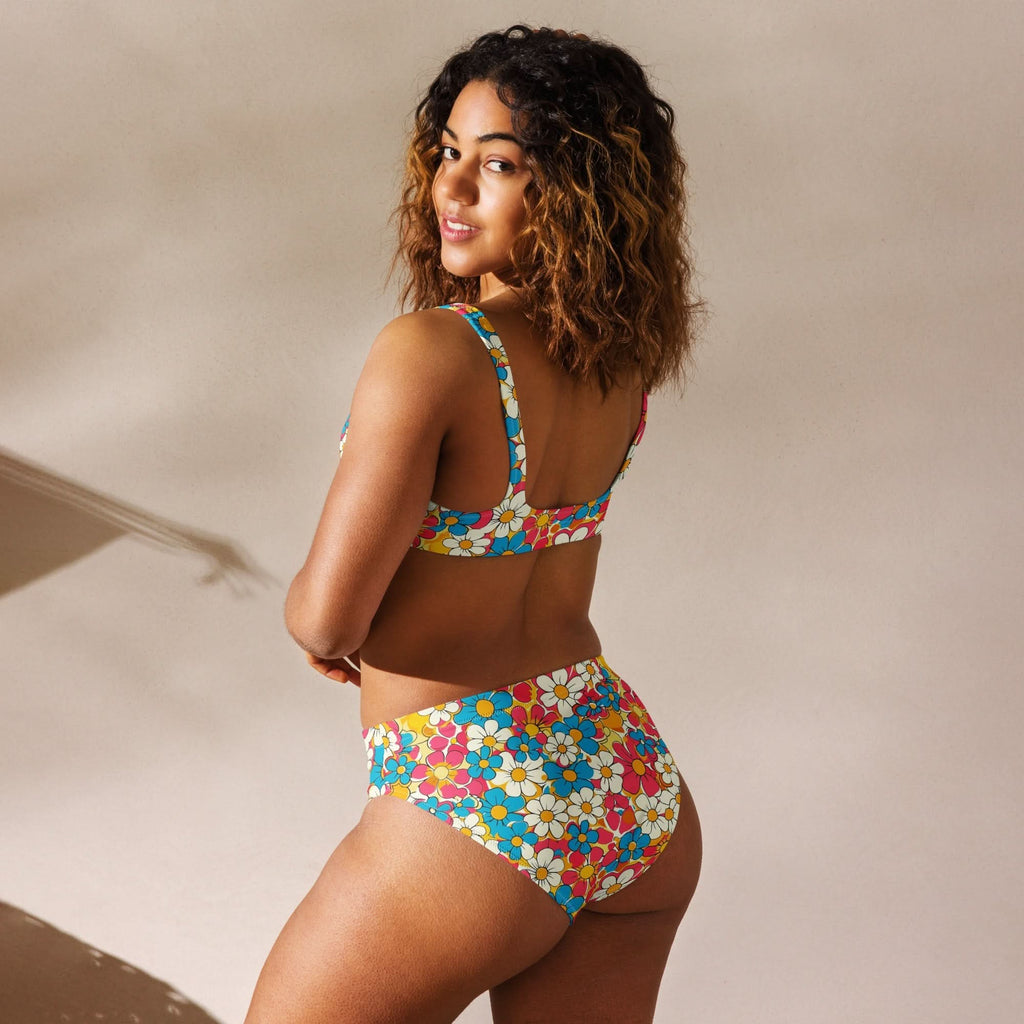 Yeehaw Flower Child Retro Bikini