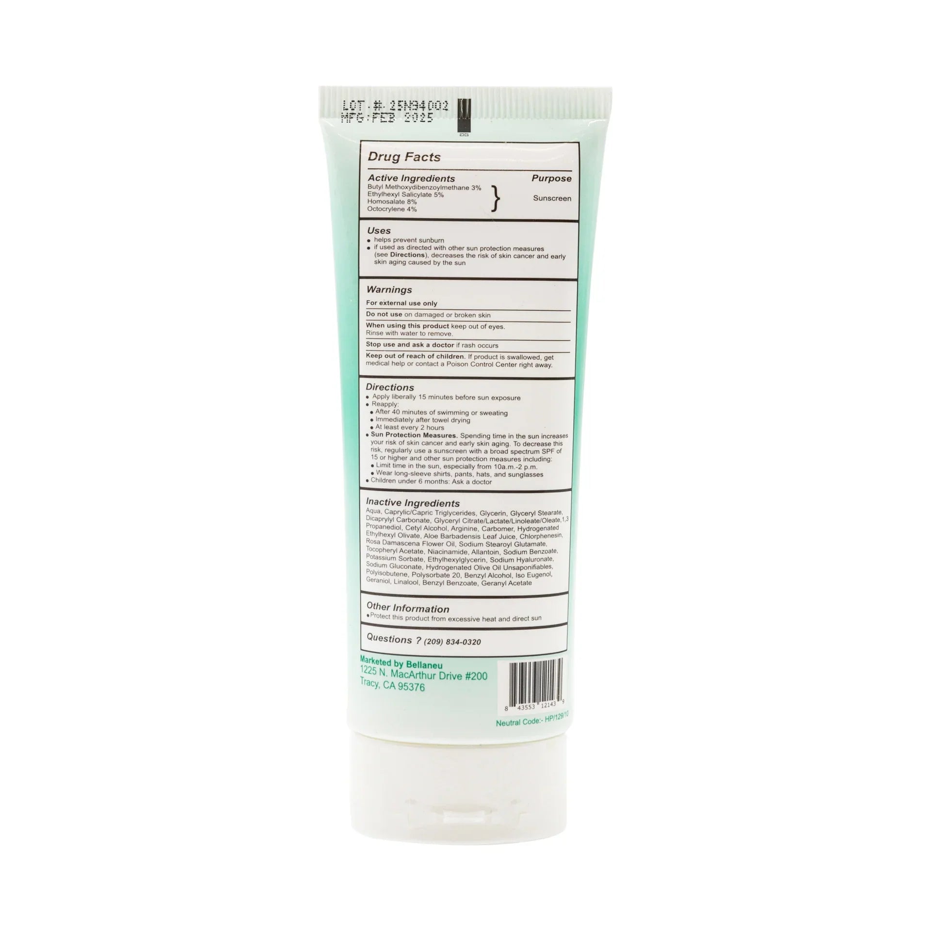 Bellaneu Sunscreen Lotion SPF 40