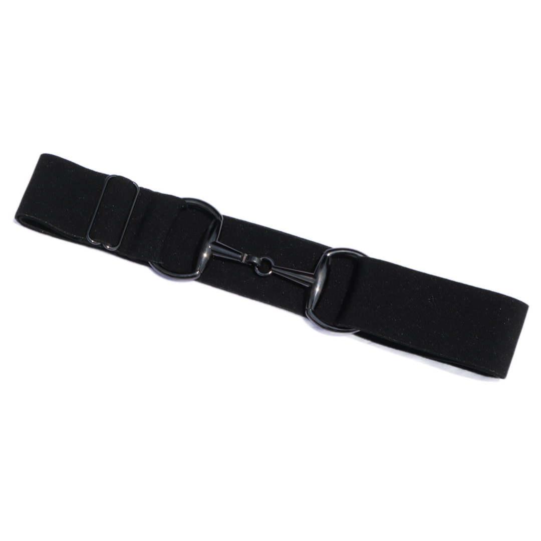 Snaffle Comfort Fit Belt - Black