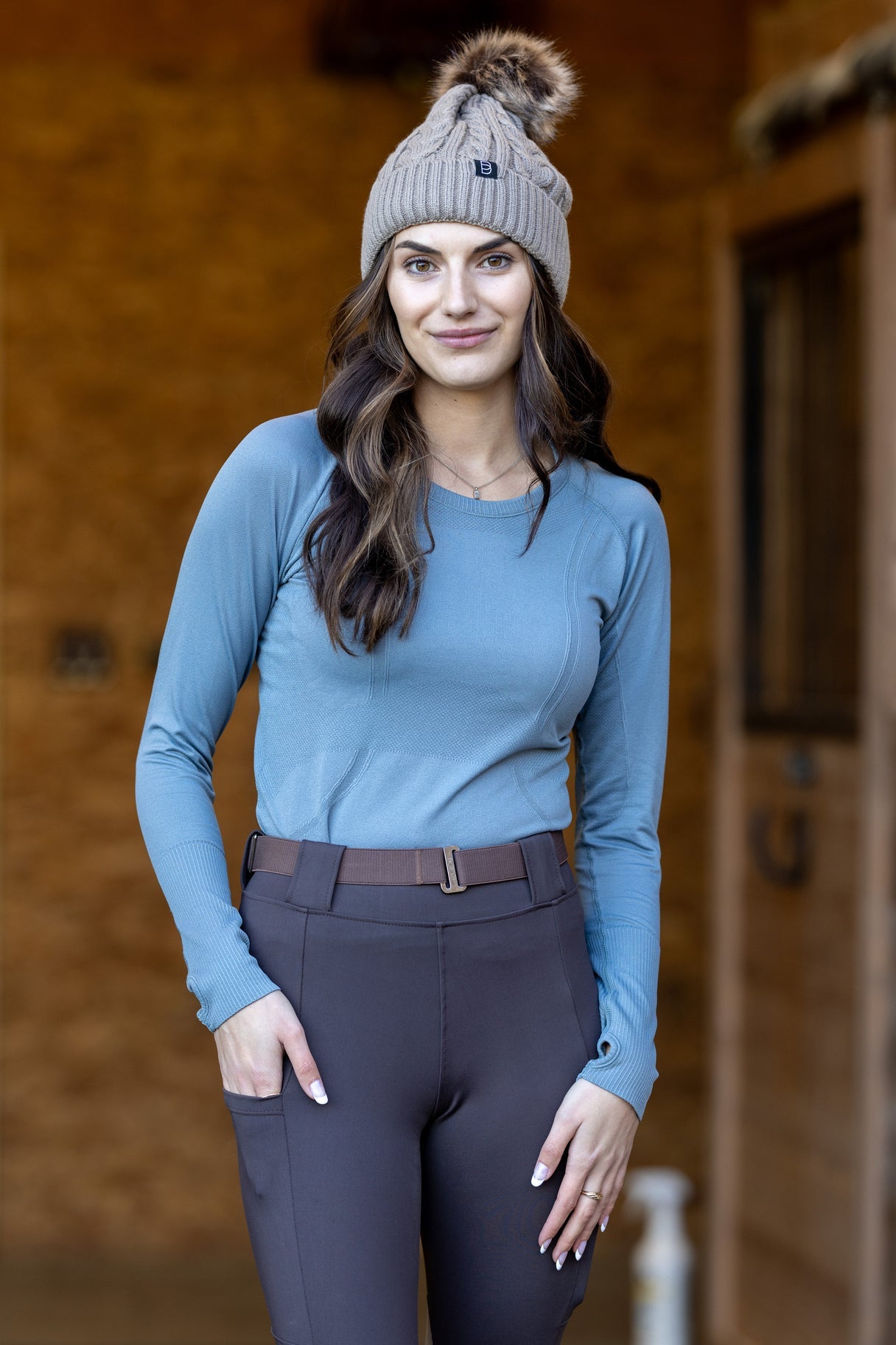 BTR Active Seamless Baselayer Riding Top